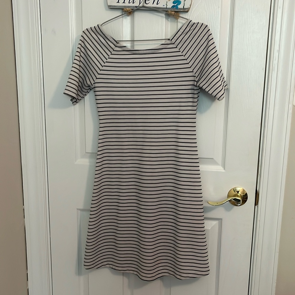 ZARA Trafaluc Dress - Black/White - Size S/M